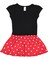Baby Cotton Rib Dress --- Black & Red with White Dots, Various Sizes by Rabbit Skins®